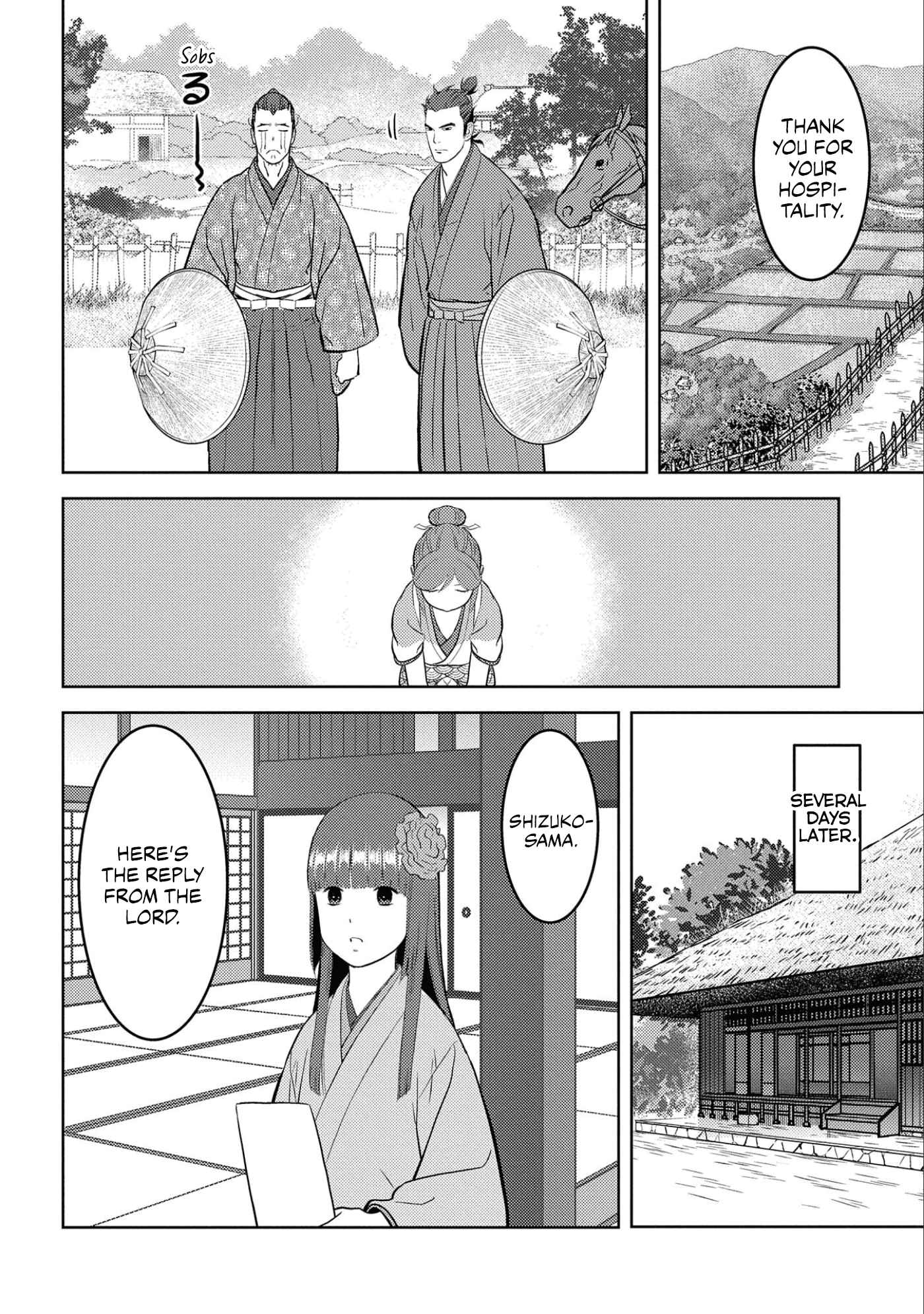 Sengoku Komachi Kuroutan: Noukou Giga Chapter 64 - Page 9
