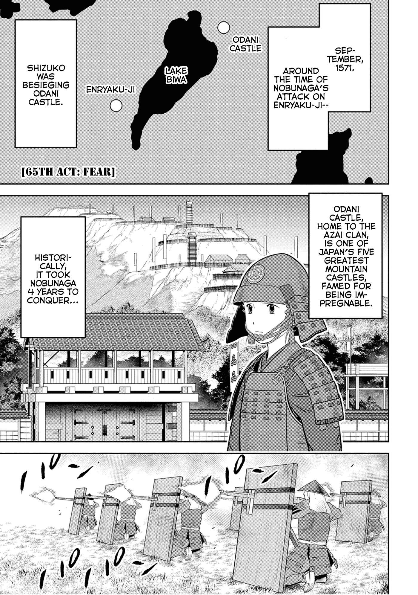 Sengoku Komachi Kuroutan: Noukou Giga Chapter 65 - Page 2