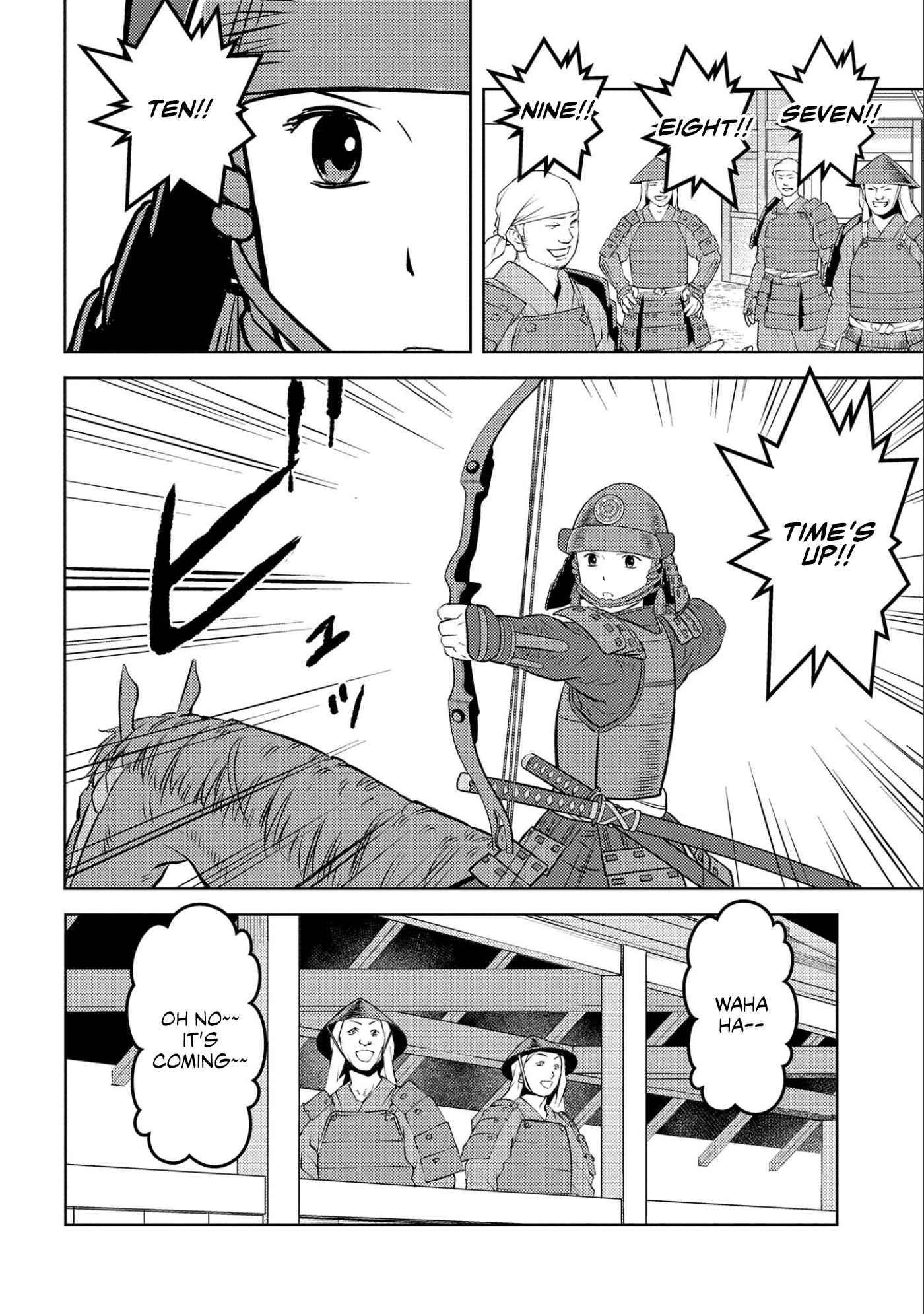 Sengoku Komachi Kuroutan: Noukou Giga Chapter 65 - Page 11