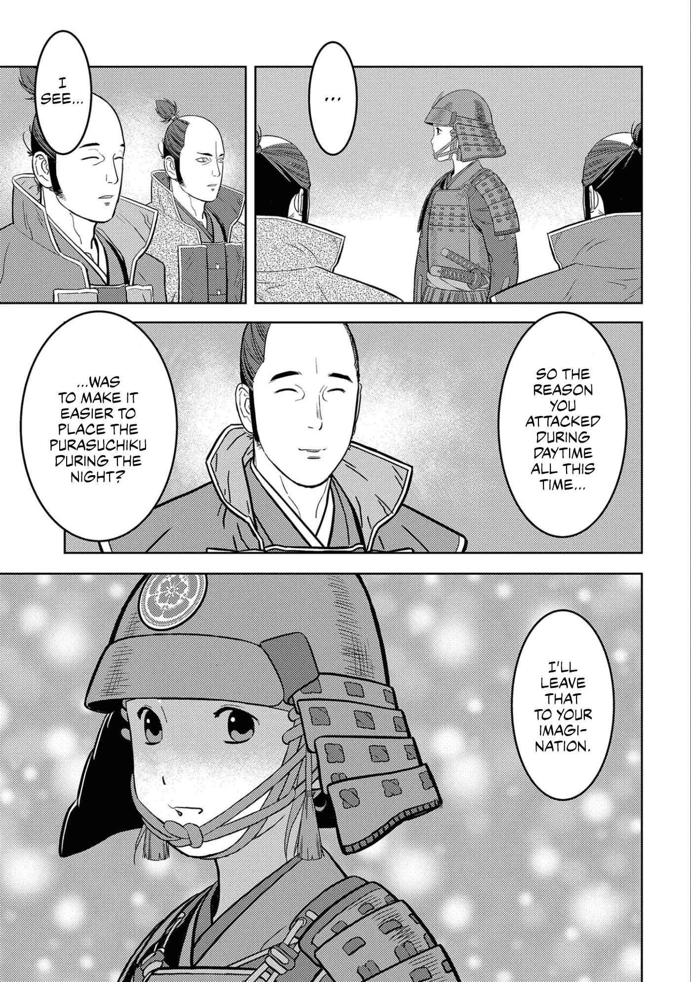 Sengoku Komachi Kuroutan: Noukou Giga Chapter 65 - Page 30