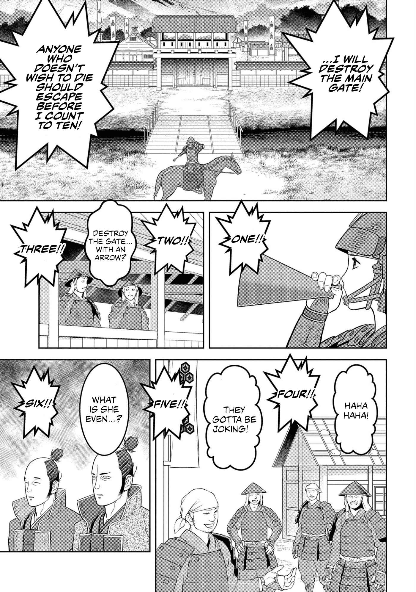 Sengoku Komachi Kuroutan: Noukou Giga Chapter 65 - Page 10