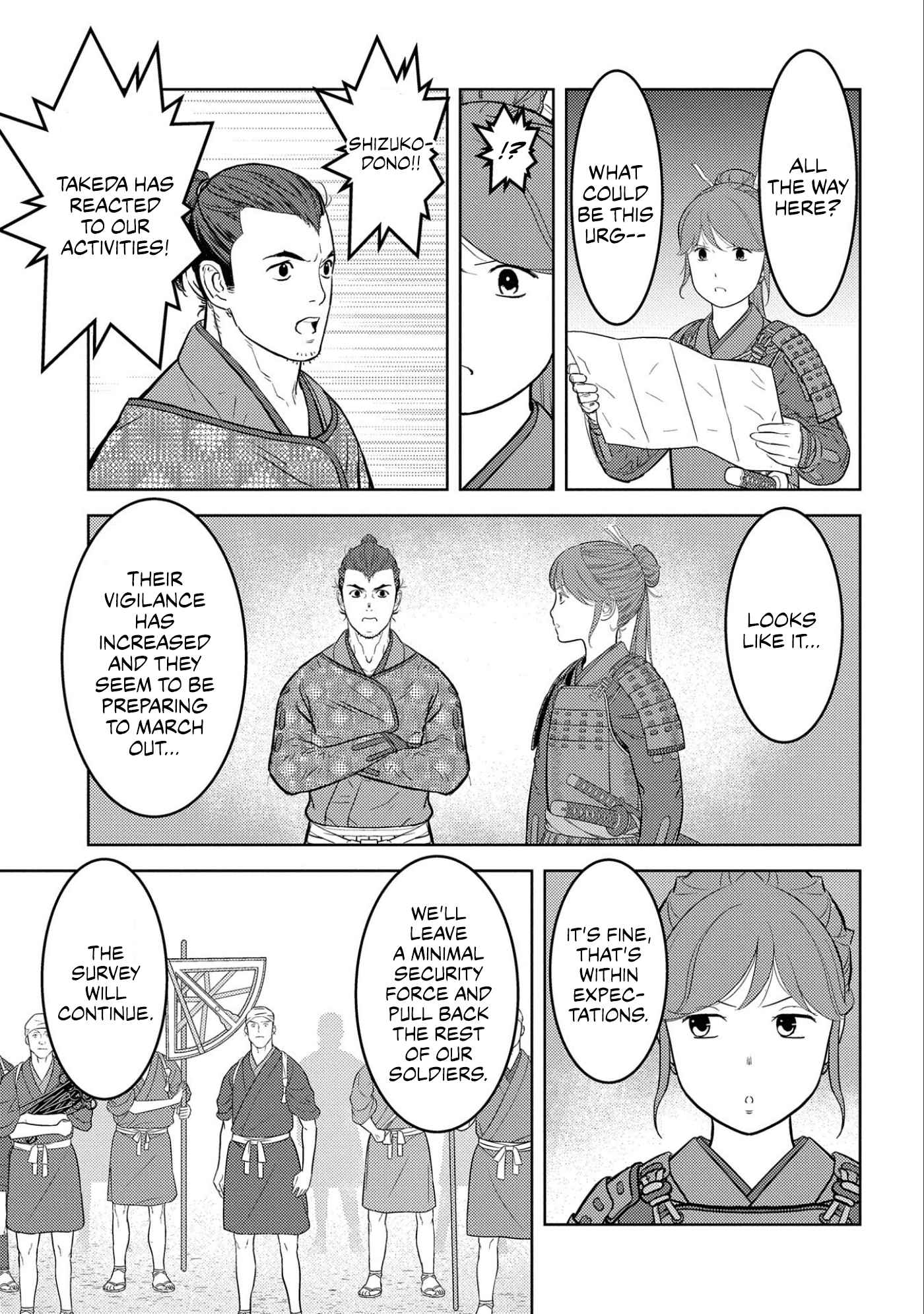 Sengoku Komachi Kuroutan: Noukou Giga Chapter 66 - Page 31
