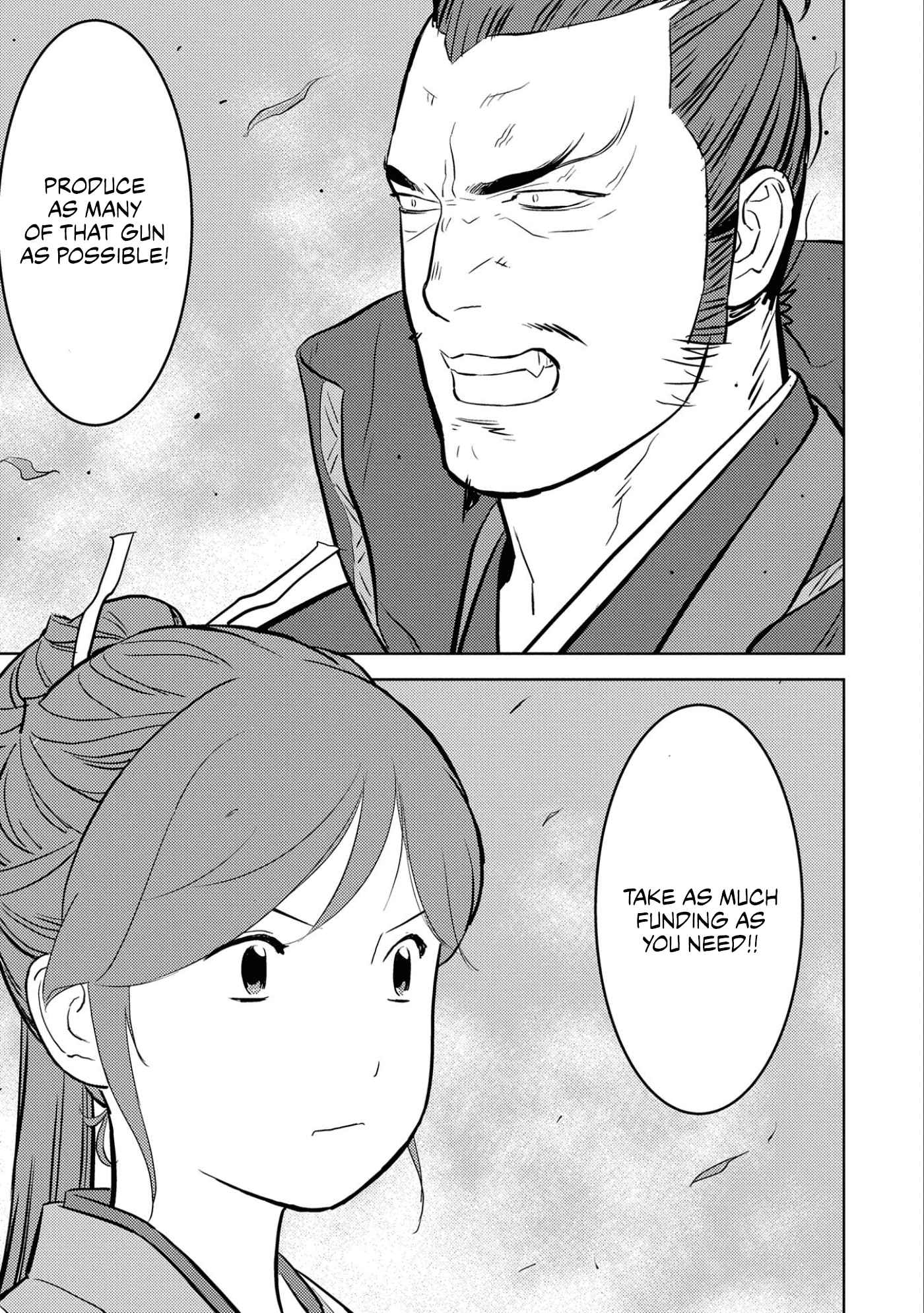 Sengoku Komachi Kuroutan: Noukou Giga Chapter 67 - Page 25