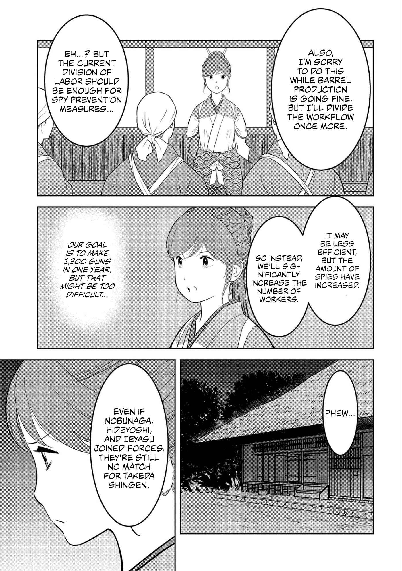 Sengoku Komachi Kuroutan: Noukou Giga Chapter 67 - Page 27