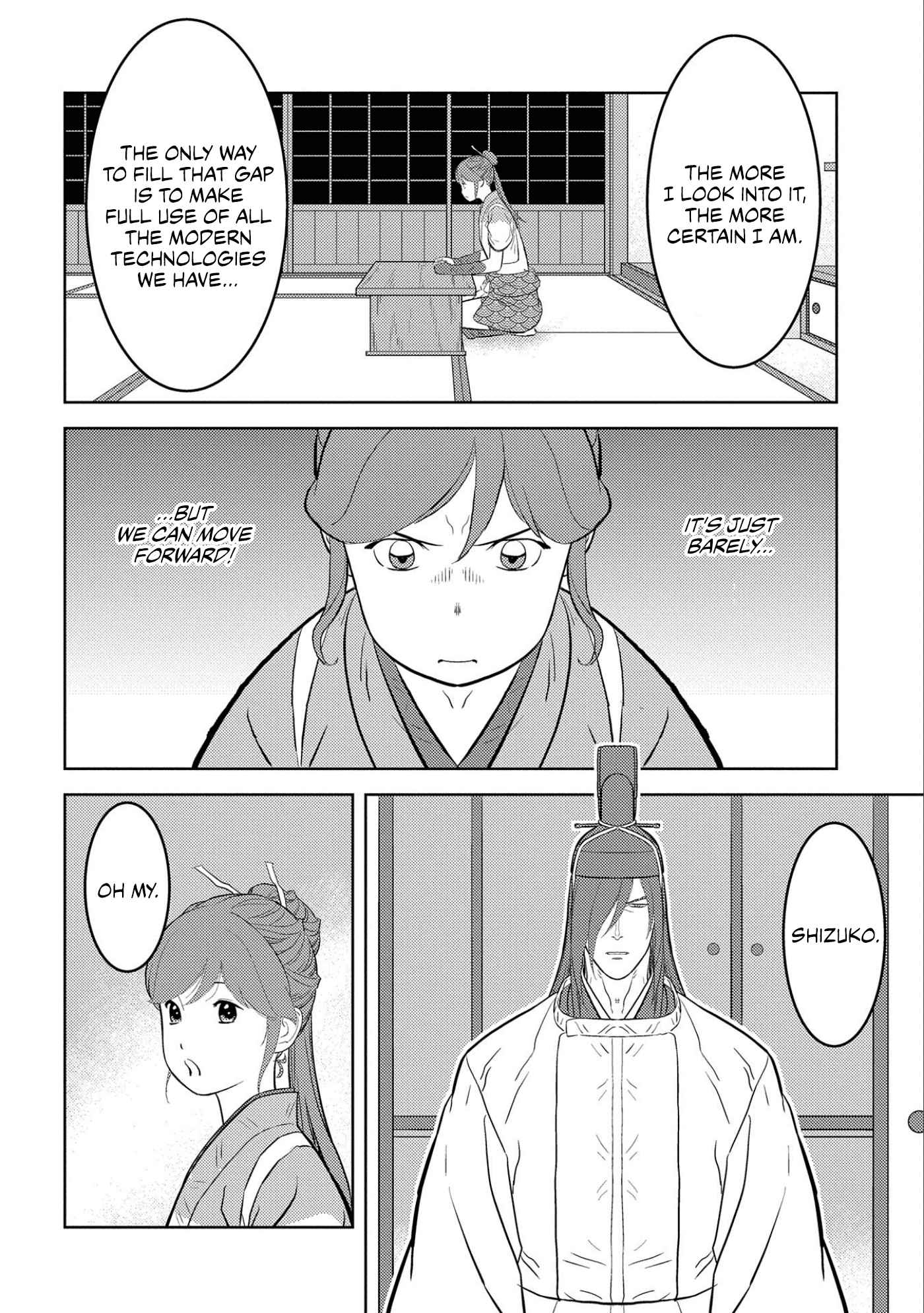 Sengoku Komachi Kuroutan: Noukou Giga Chapter 67 - Page 28