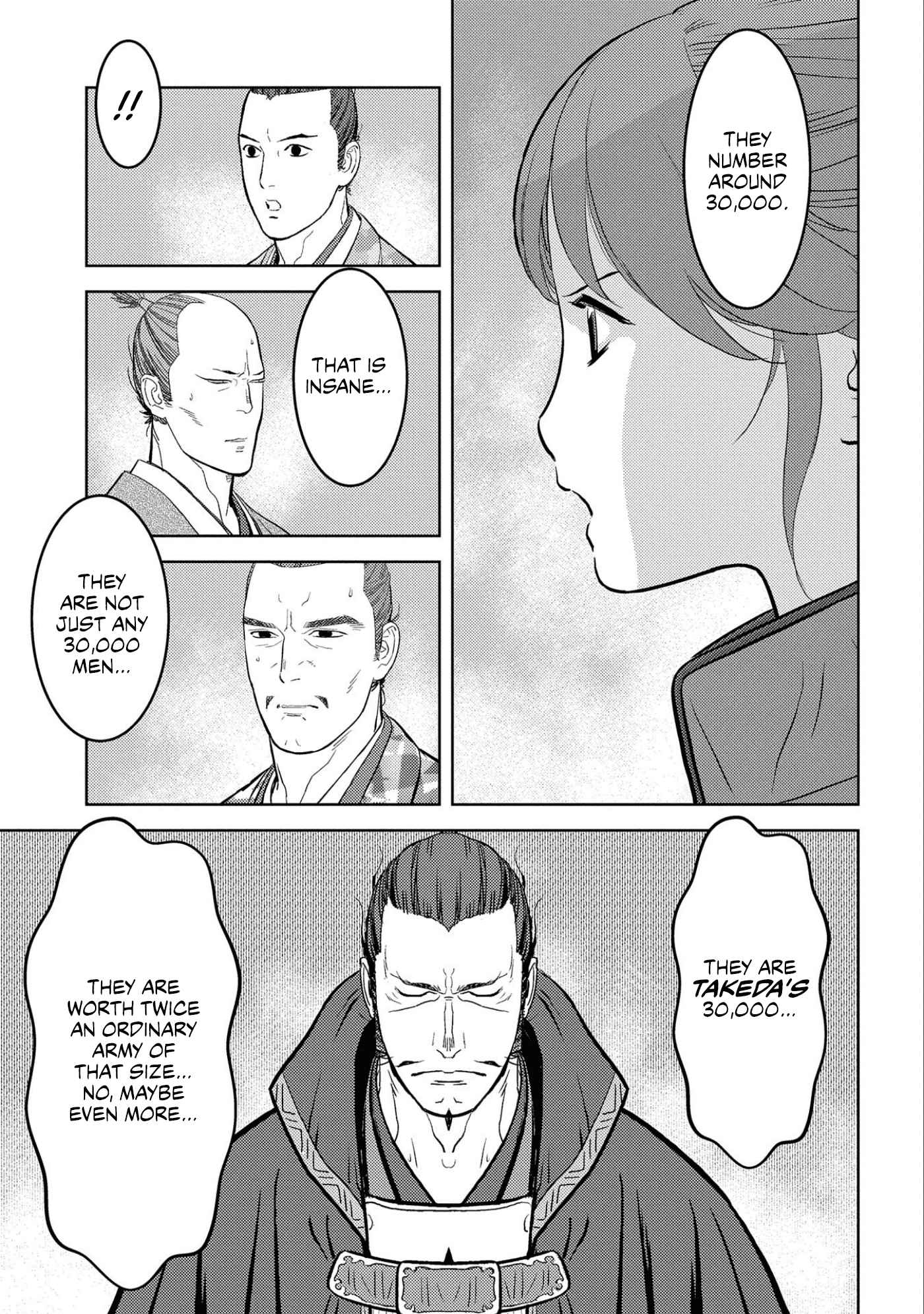 Sengoku Komachi Kuroutan: Noukou Giga Chapter 67 - Page 6