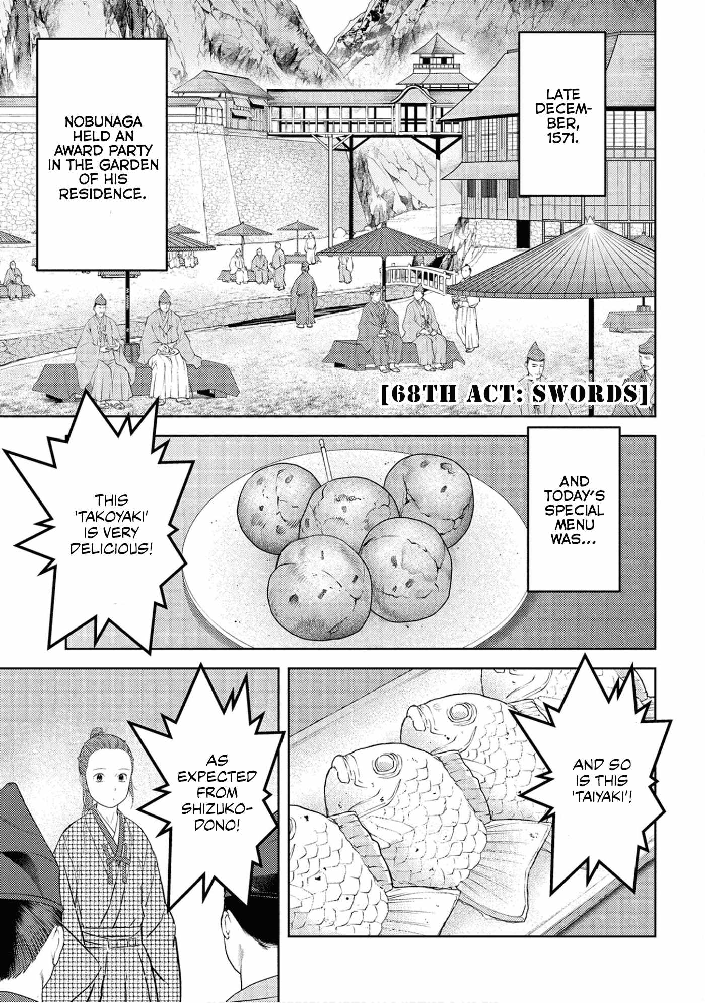 Sengoku Komachi Kuroutan: Noukou Giga Chapter 68 - Page 2