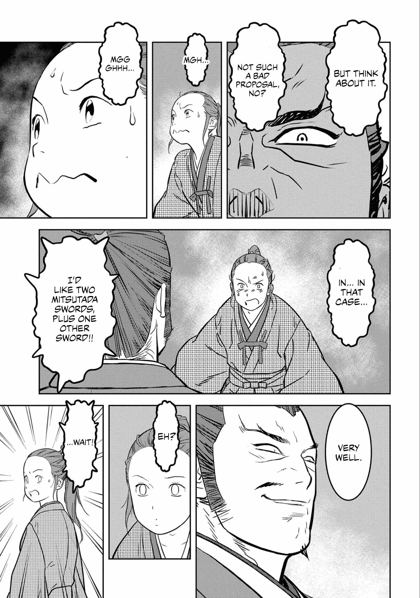 Sengoku Komachi Kuroutan: Noukou Giga Chapter 68 - Page 25
