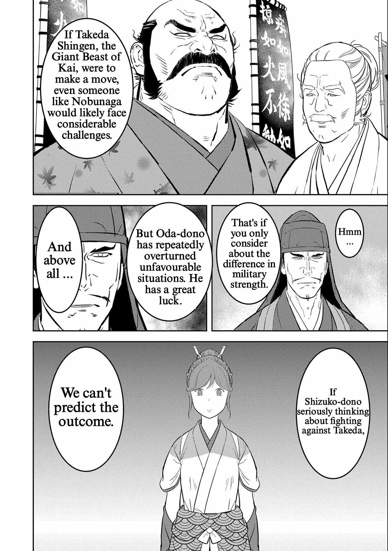 Sengoku Komachi Kuroutan: Noukou Giga Chapter 69 - Page 8