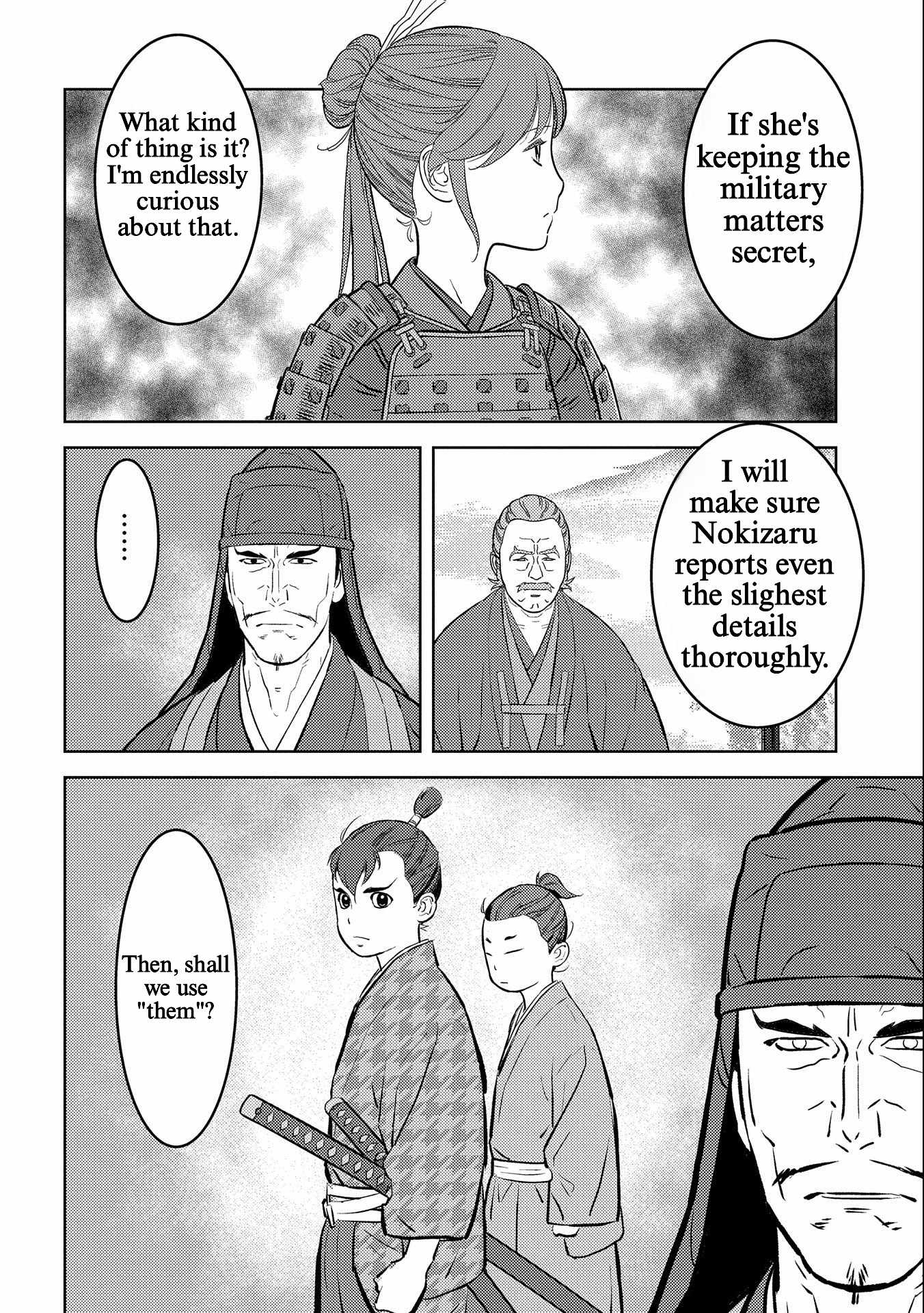 Sengoku Komachi Kuroutan: Noukou Giga Chapter 69 - Page 10