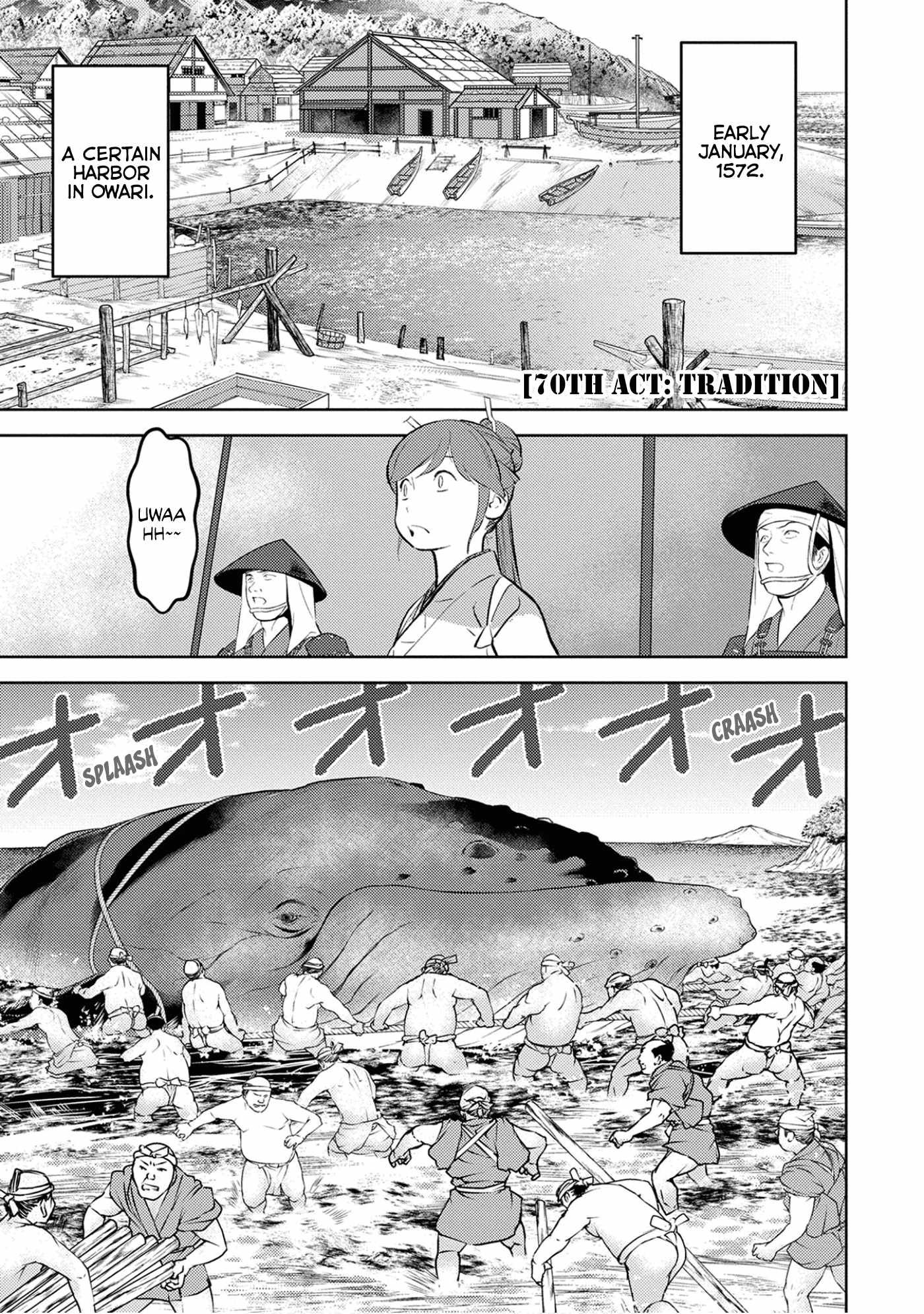 Sengoku Komachi Kuroutan: Noukou Giga Chapter 70 - Page 2
