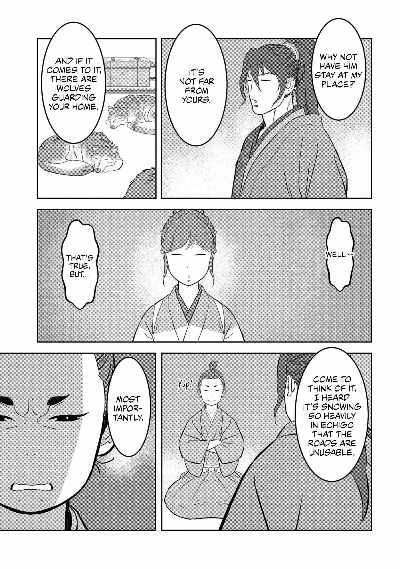 Sengoku Komachi Kuroutan: Noukou Giga Chapter 70 - Page 22