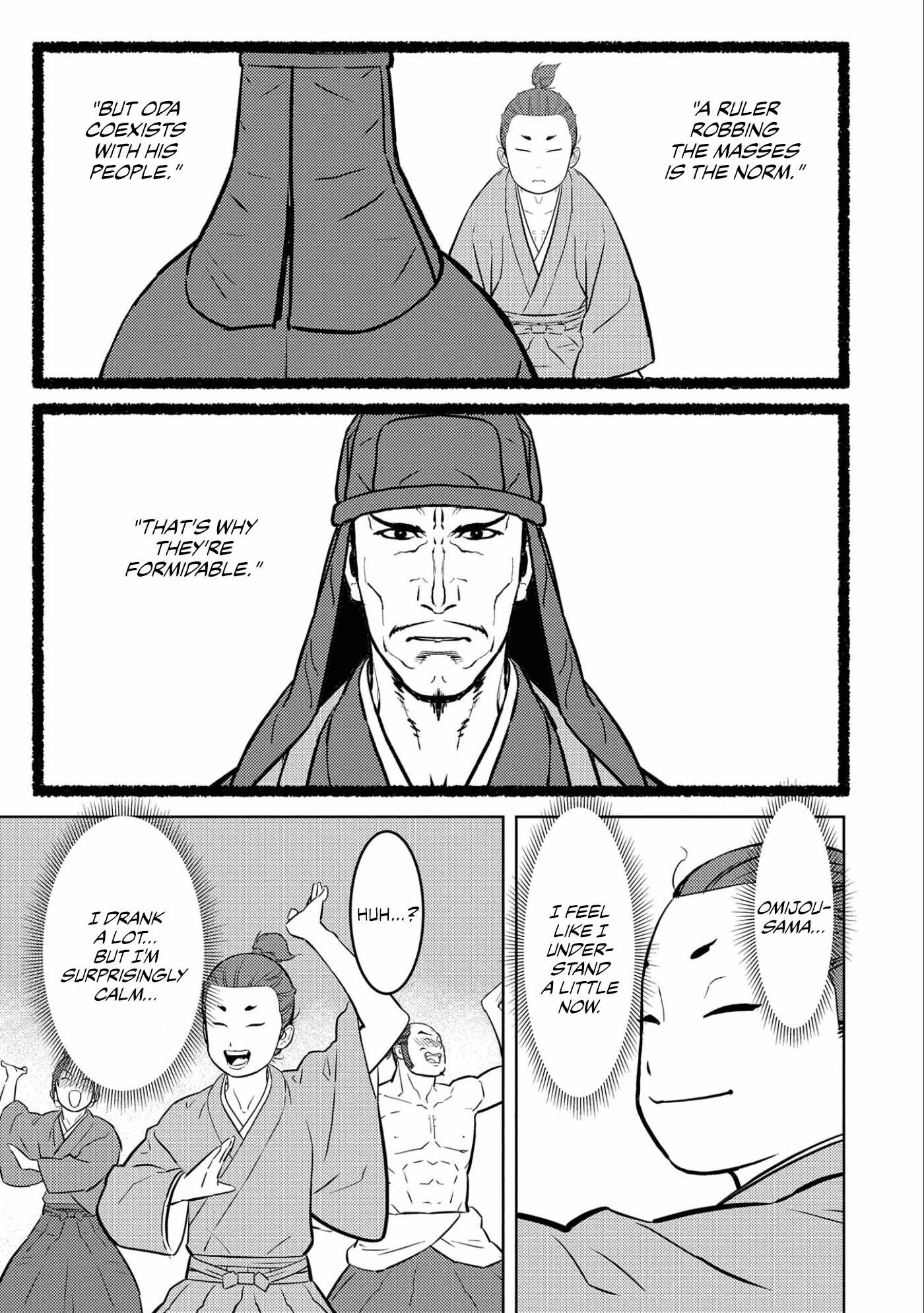 Sengoku Komachi Kuroutan: Noukou Giga Chapter 71 - Page 35