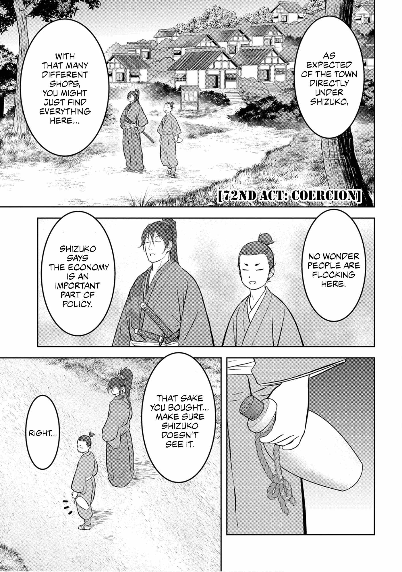Sengoku Komachi Kuroutan: Noukou Giga Chapter 72 - Page 2
