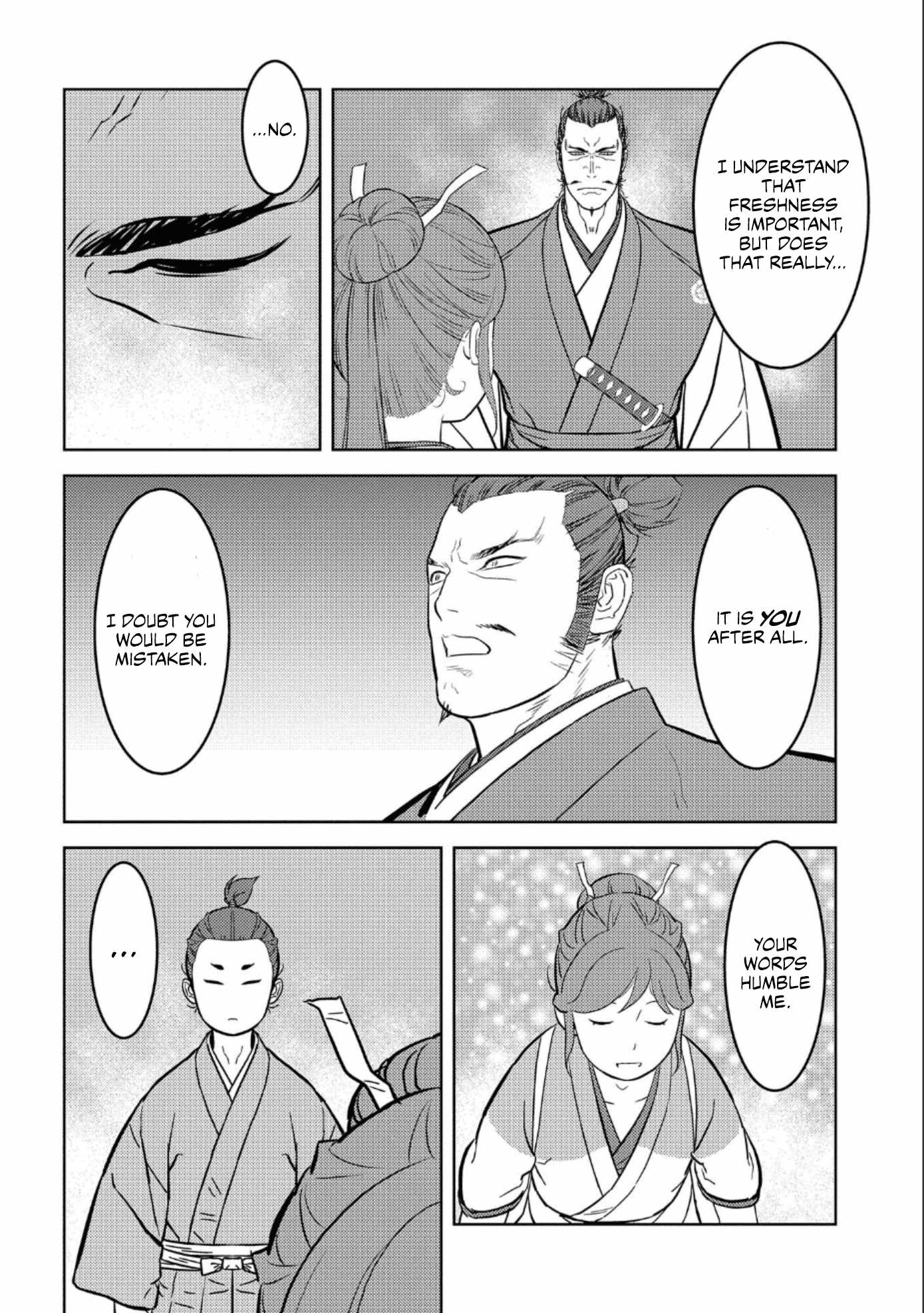 Sengoku Komachi Kuroutan: Noukou Giga Chapter 72 - Page 25