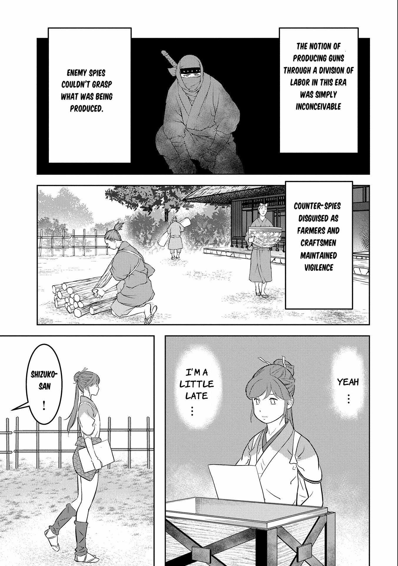 Sengoku Komachi Kuroutan: Noukou Giga Chapter 75 - Page 22