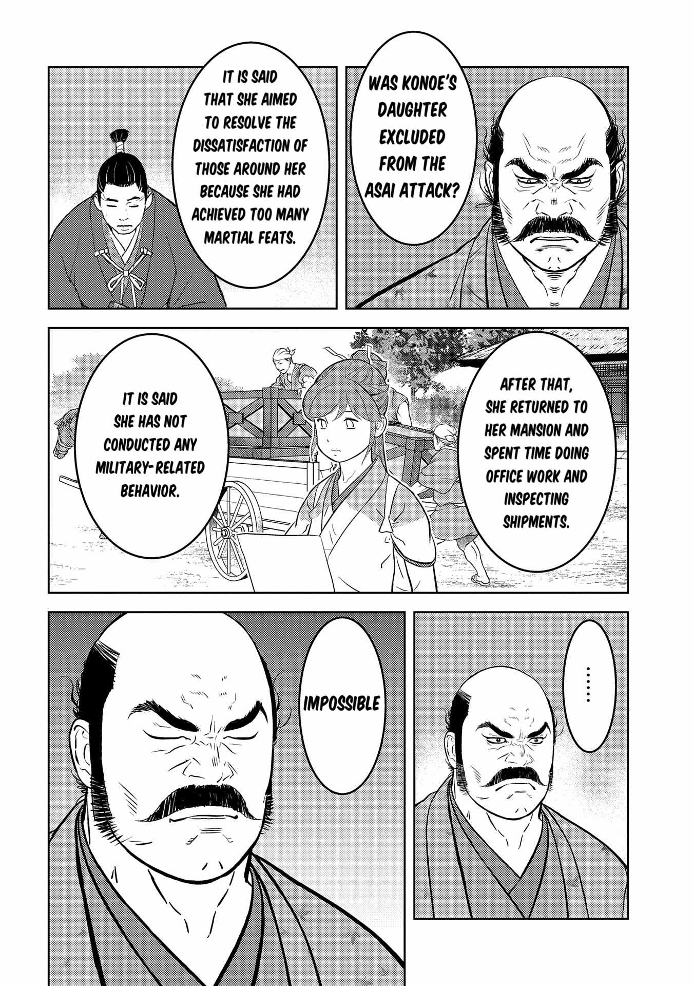 Sengoku Komachi Kuroutan: Noukou Giga Chapter 76 - Page 16