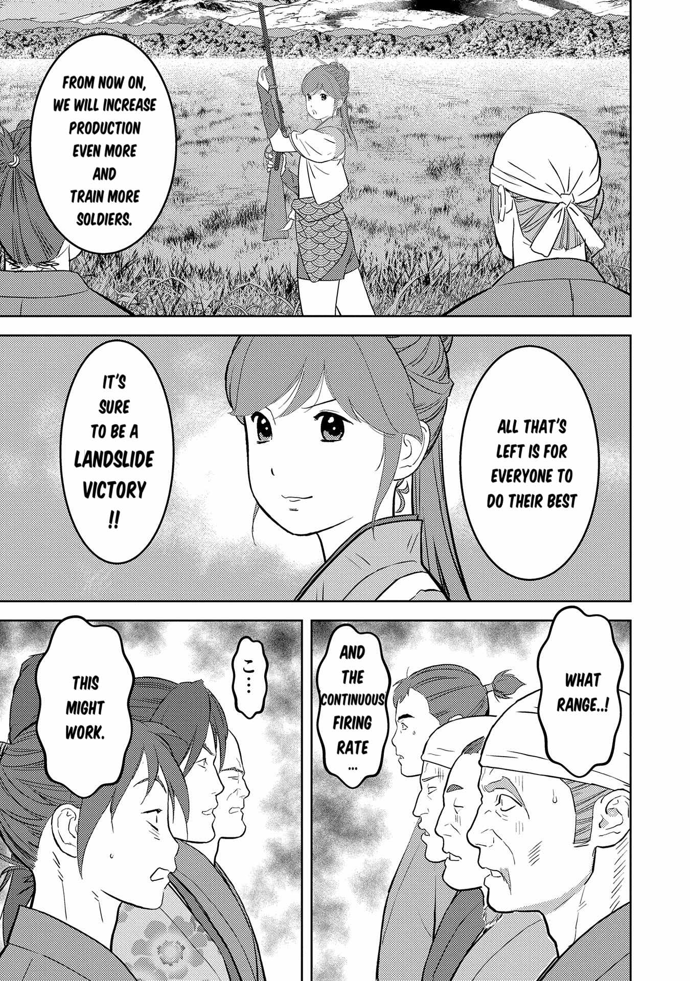 Sengoku Komachi Kuroutan: Noukou Giga Chapter 79 - Page 21