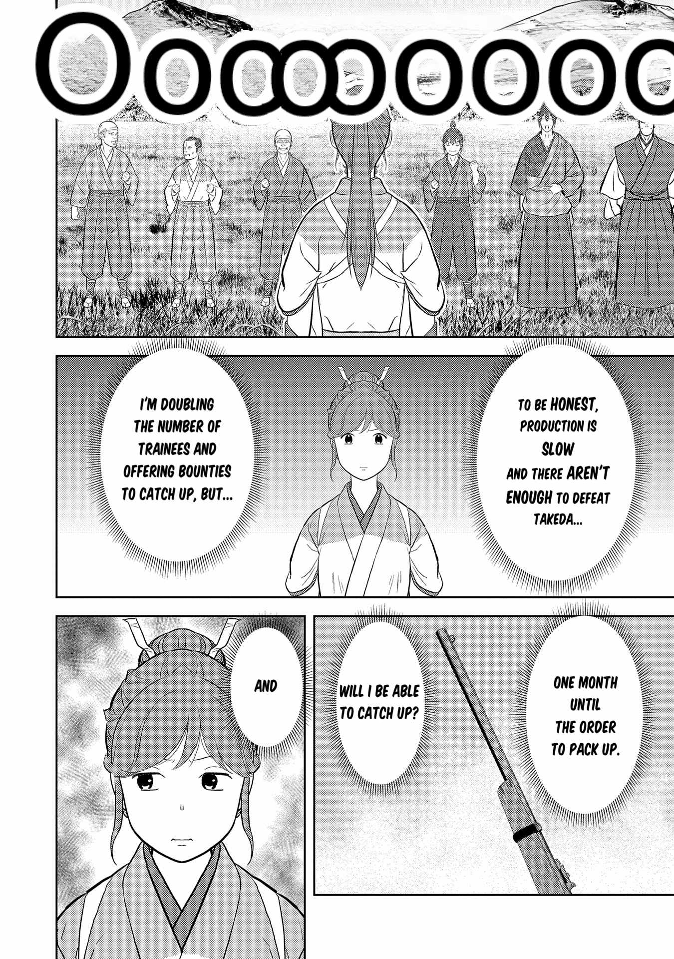 Sengoku Komachi Kuroutan: Noukou Giga Chapter 79 - Page 22