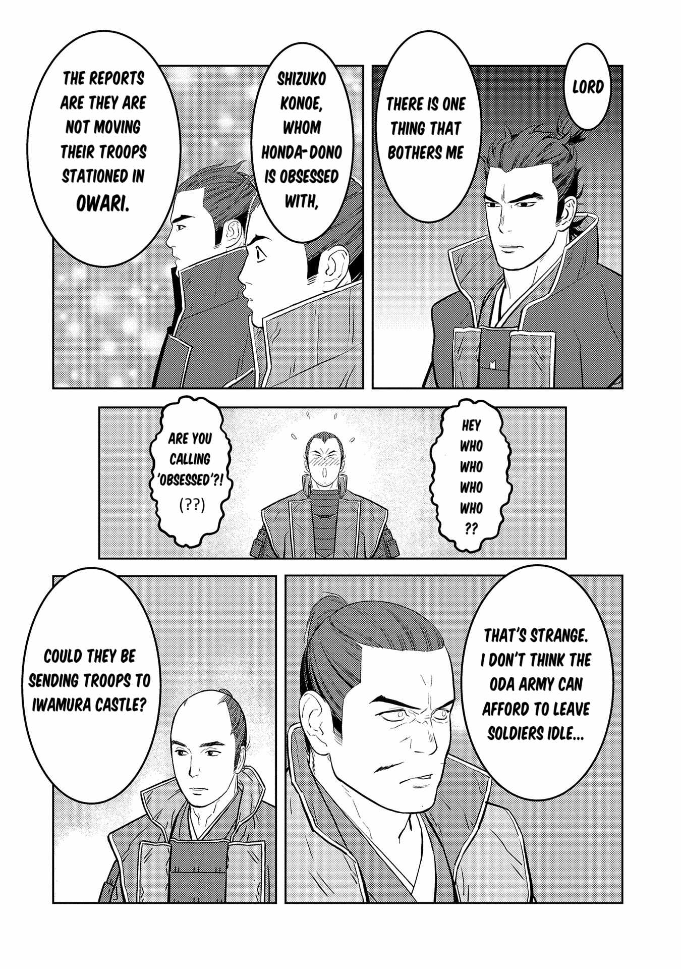 Sengoku Komachi Kuroutan: Noukou Giga Chapter 79 - Page 27