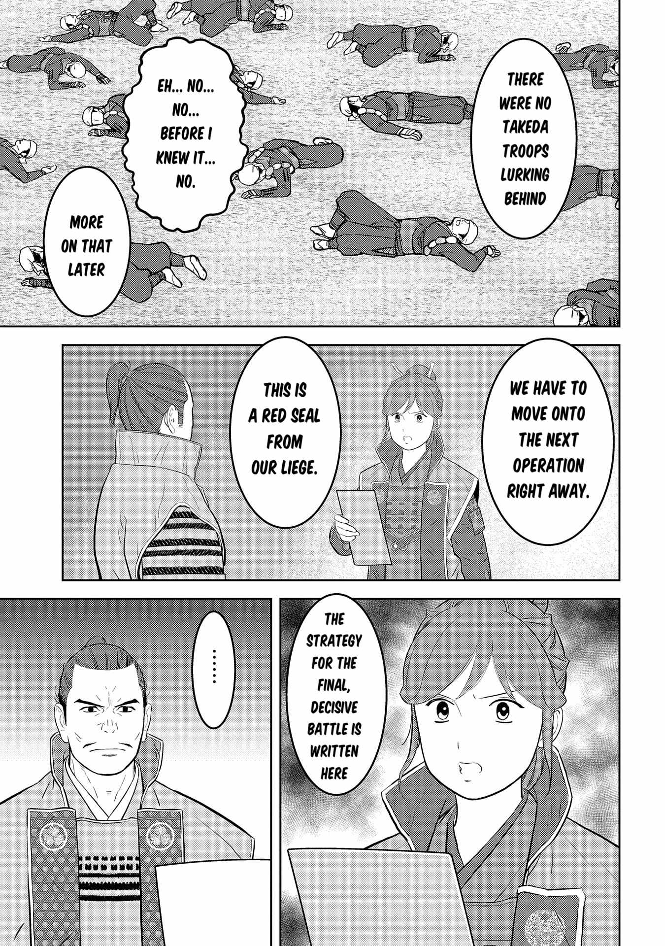 Sengoku Komachi Kuroutan: Noukou Giga Chapter 81 - Page 28
