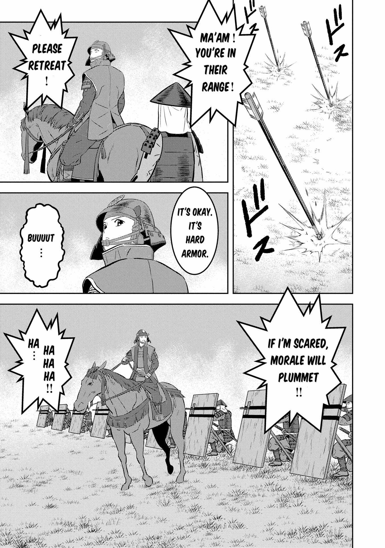 Sengoku Komachi Kuroutan: Noukou Giga Chapter 82 - Page 28