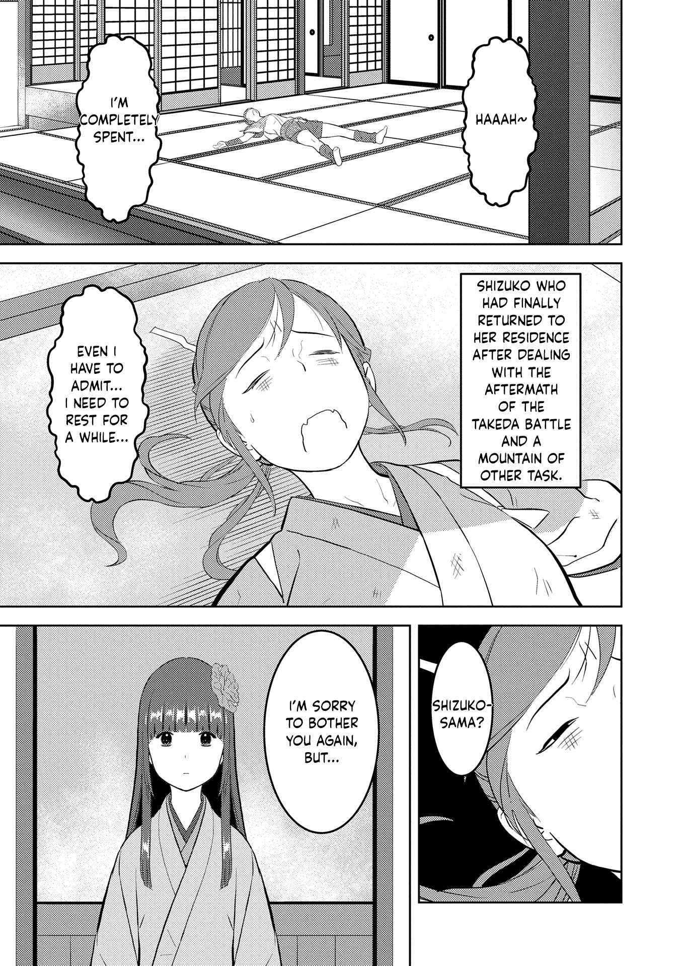 Sengoku Komachi Kuroutan: Noukou Giga Chapter 87 - Page 26