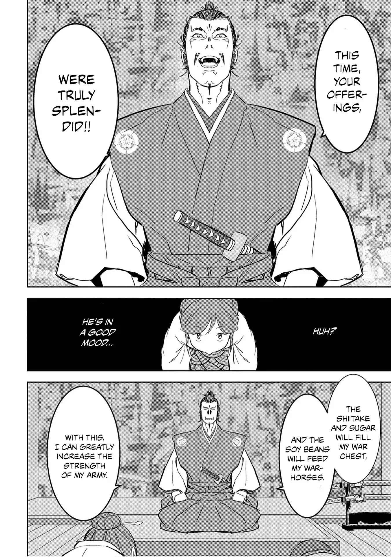 Sengoku Komachi Kuroutan: Noukou Giga Chapter 9 - Page 13