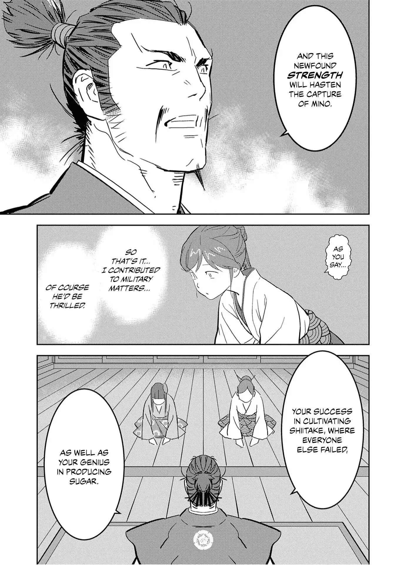 Sengoku Komachi Kuroutan: Noukou Giga Chapter 9 - Page 14