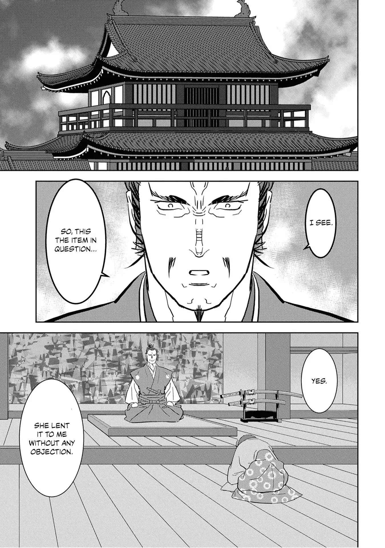Sengoku Komachi Kuroutan: Noukou Giga Chapter 9 - Page 36