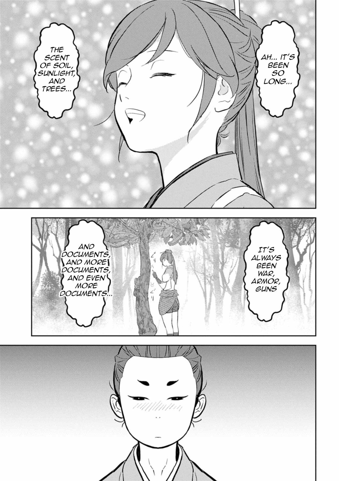 Sengoku Komachi Kuroutan: Noukou Giga Chapter 92 - Page 16