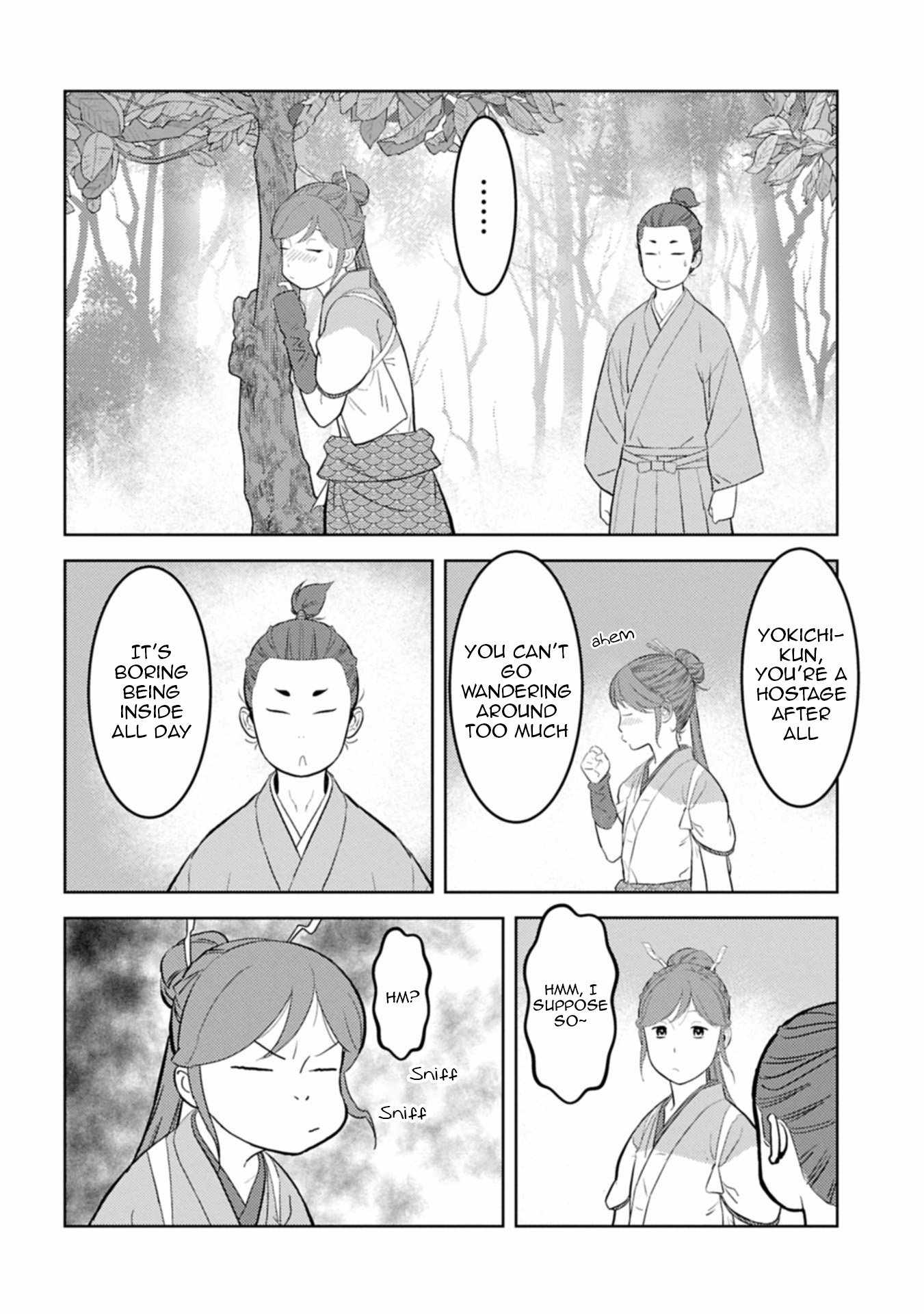 Sengoku Komachi Kuroutan: Noukou Giga Chapter 92 - Page 17
