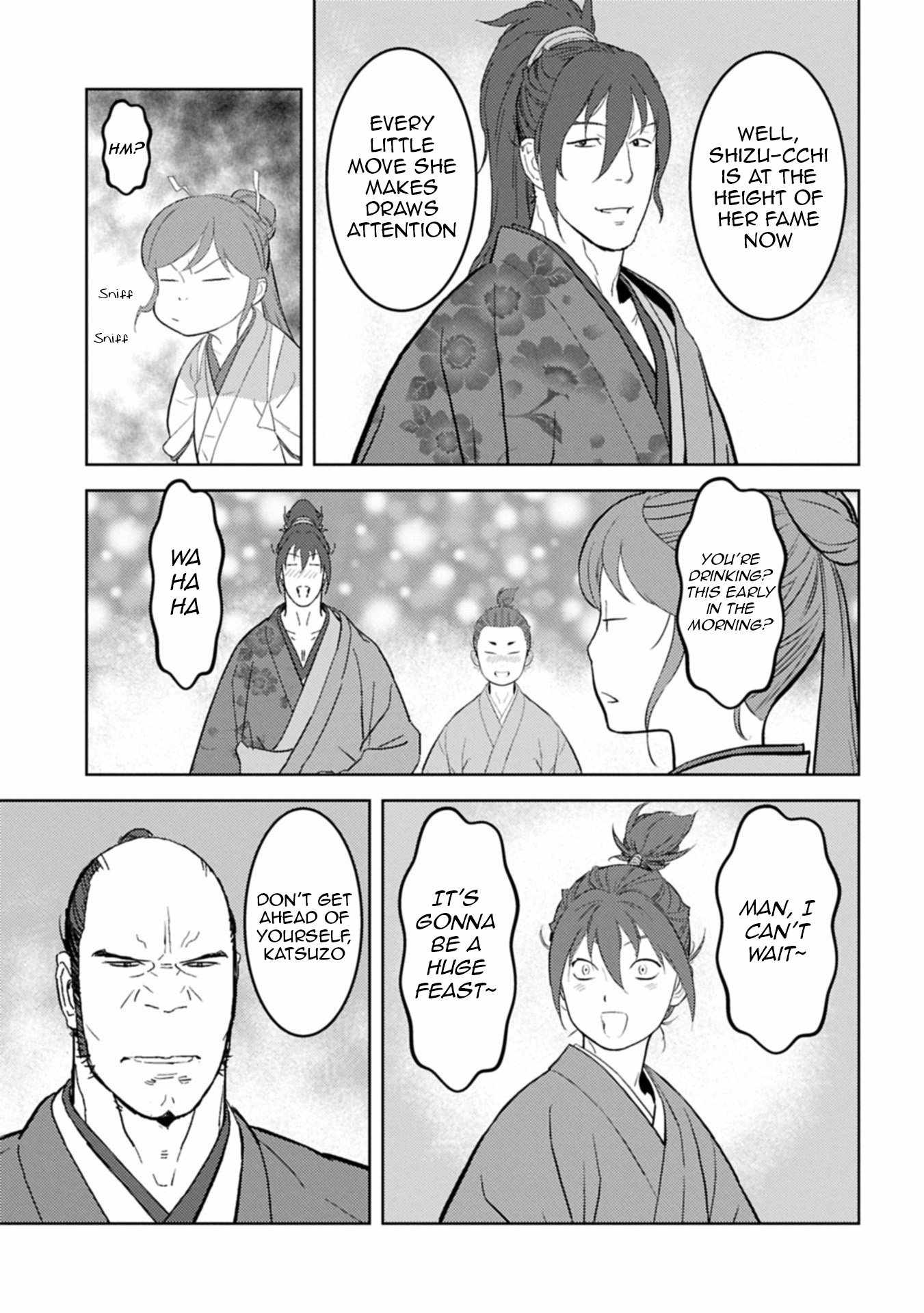 Sengoku Komachi Kuroutan: Noukou Giga Chapter 92 - Page 20