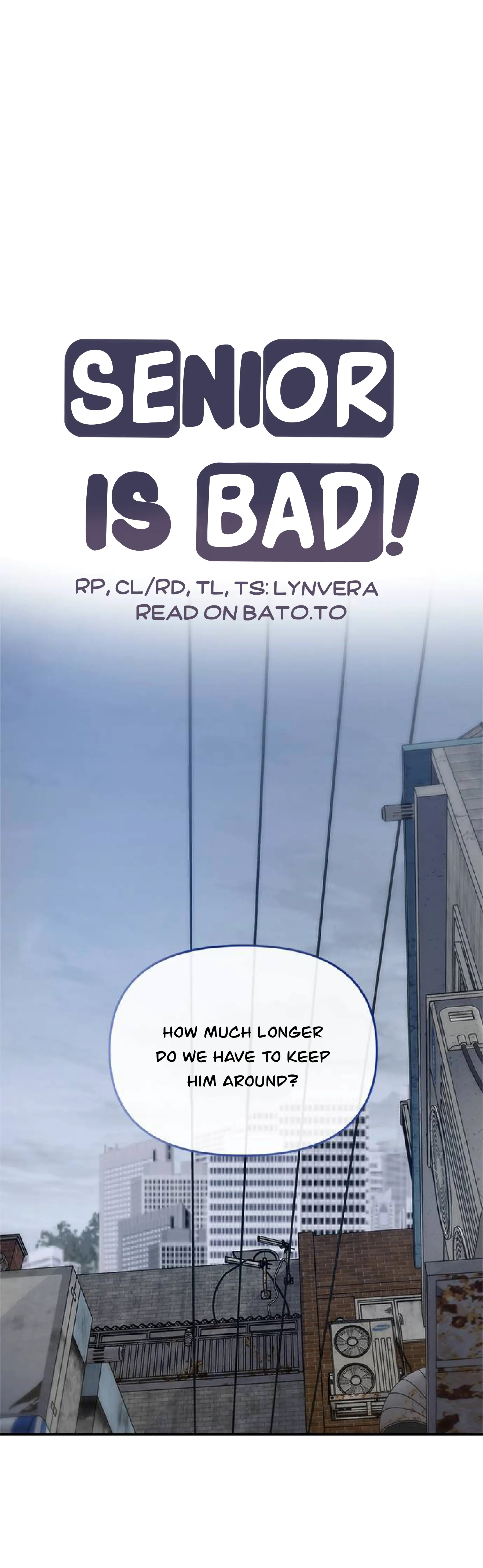 Senior is Bad! Chapter 28 - Page 12