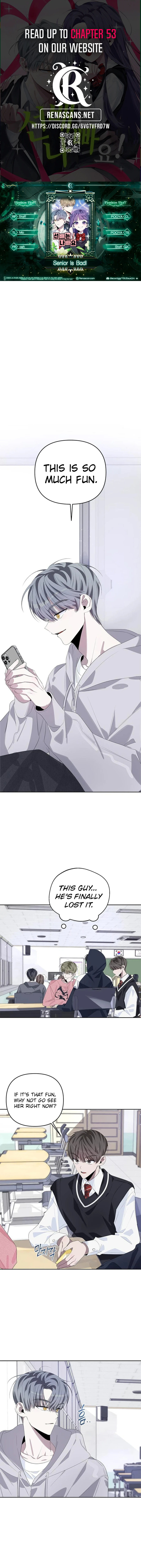 Senior is Bad! Chapter 50 - Page 0