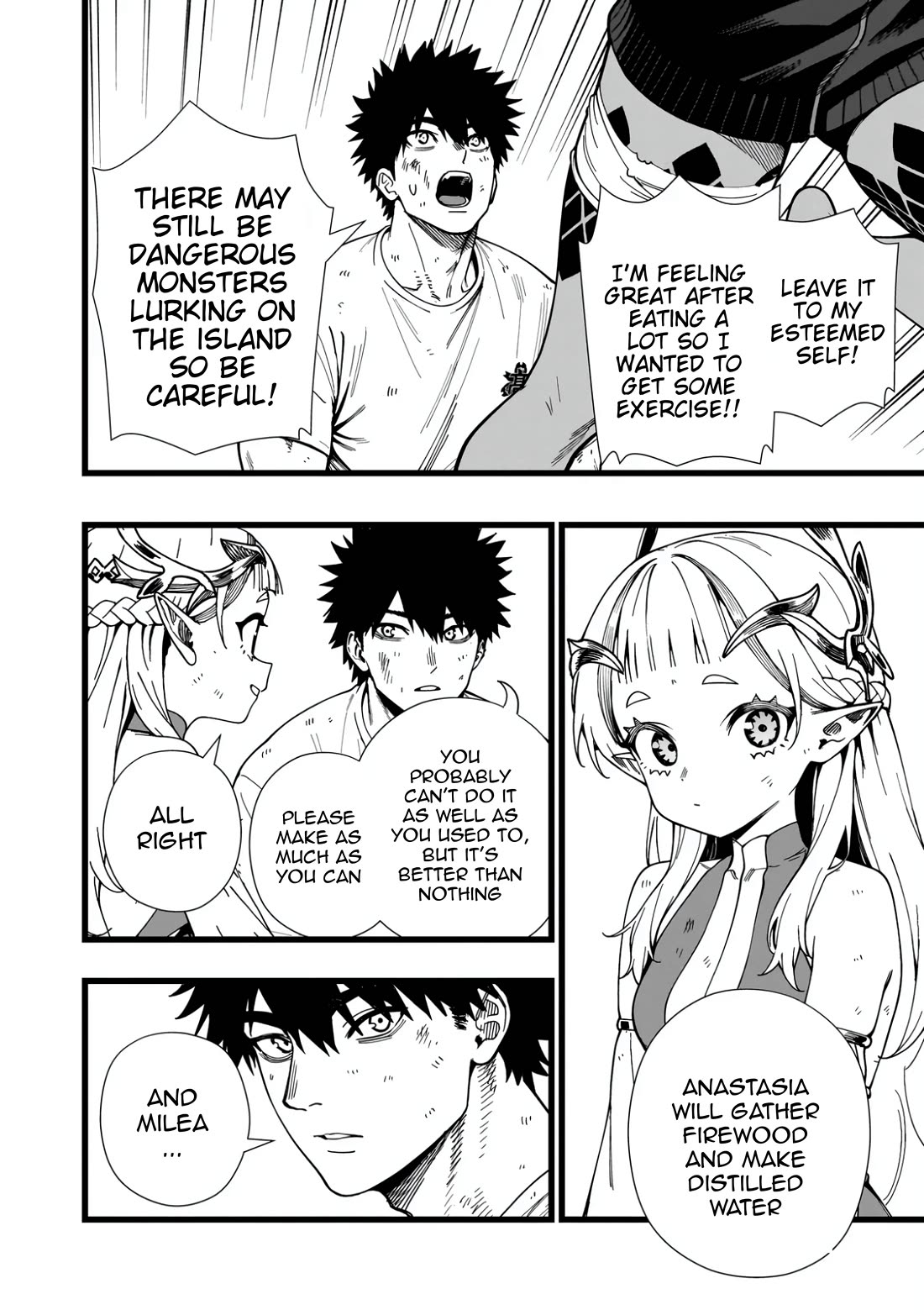Senki Survival Saga: Isekai no Unmei o Kaketa Mujintou Fujun Iseikouyuu Chapter 15 - Page 4