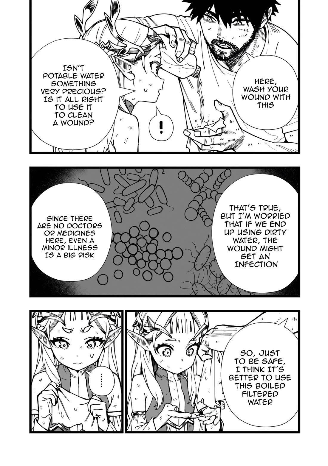Senki Survival Saga: Isekai no Unmei o Kaketa Mujintou Fujun Iseikouyuu Chapter 8 - Page 9