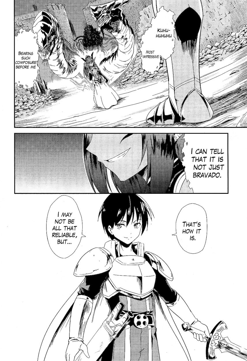 Sennen Sensou Aigis – Eiyuu no Kizuna Chapter 1 - Page 18