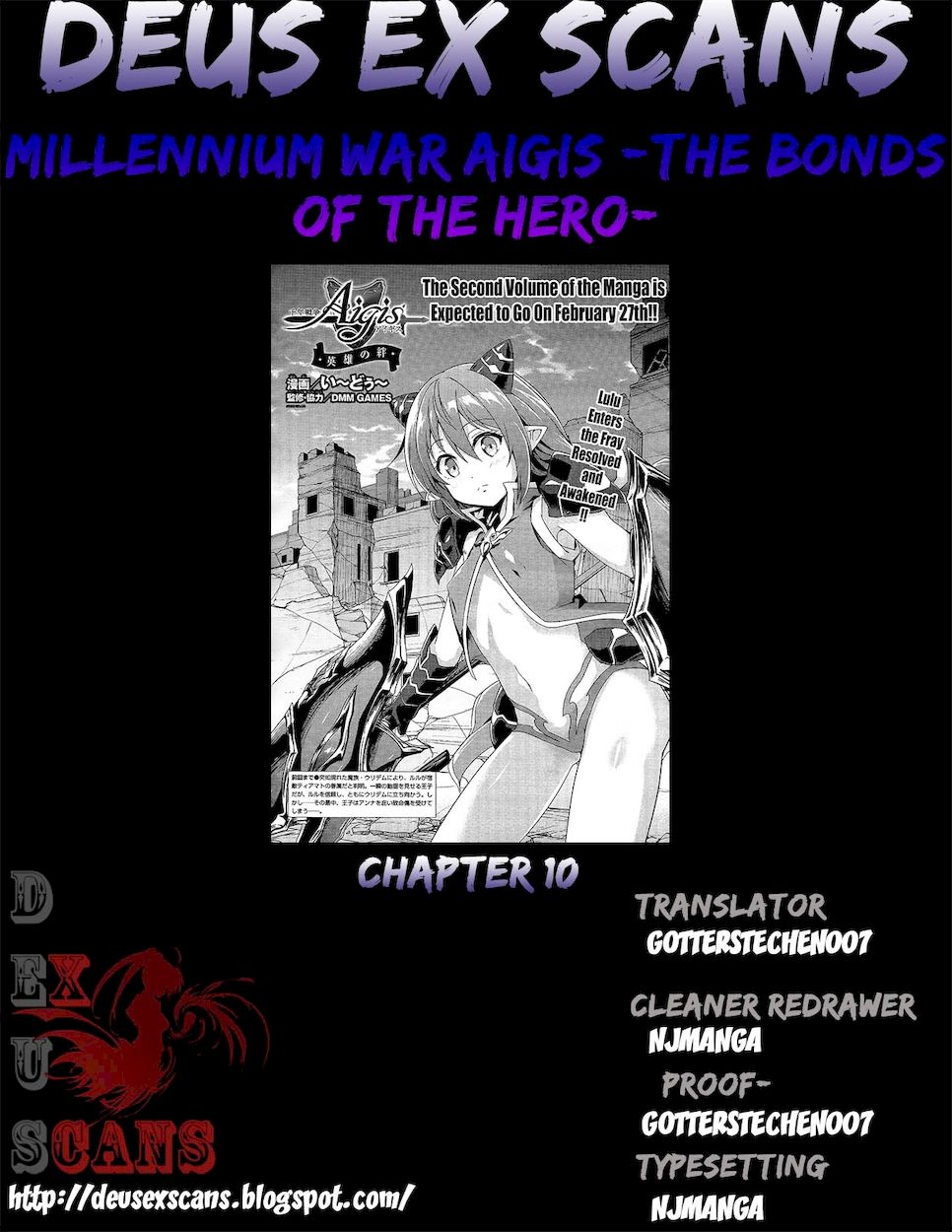 Sennen Sensou Aigis – Eiyuu no Kizuna Chapter 10 - Page 21