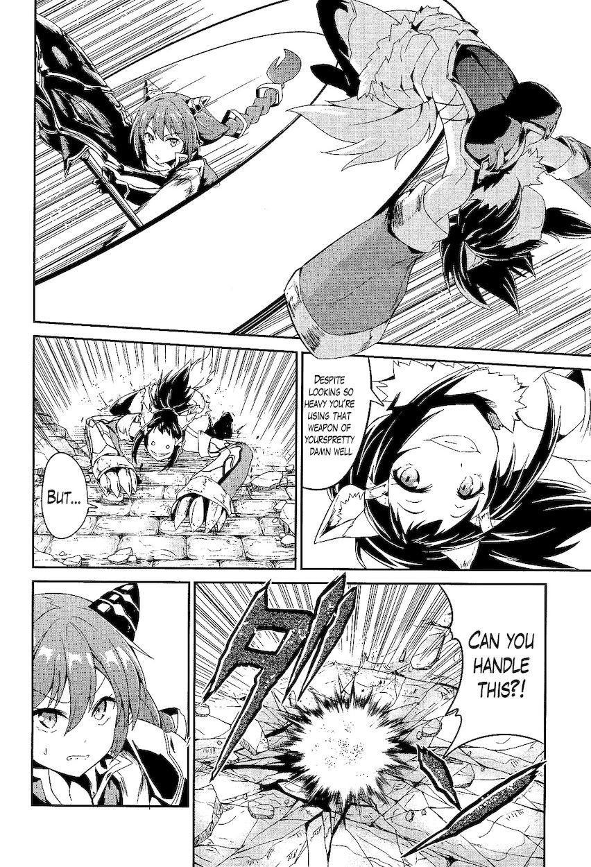 Sennen Sensou Aigis – Eiyuu no Kizuna Chapter 10 - Page 4
