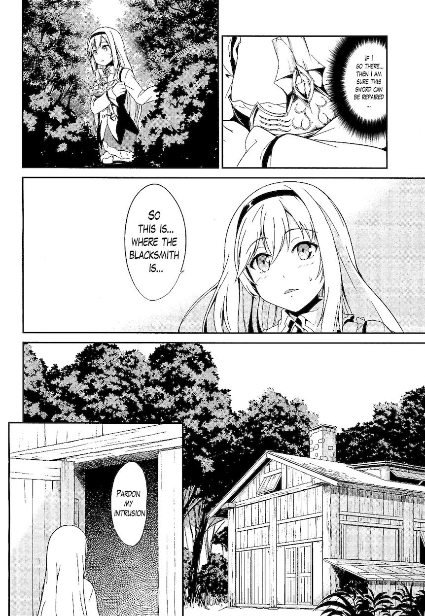 Sennen Sensou Aigis – Eiyuu no Kizuna Chapter 11 - Page 12