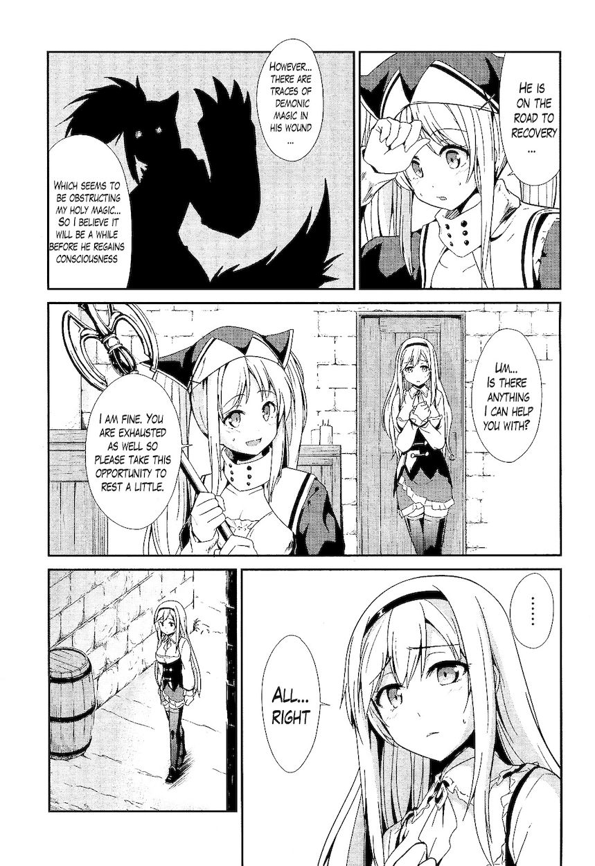 Sennen Sensou Aigis – Eiyuu no Kizuna Chapter 11 - Page 3