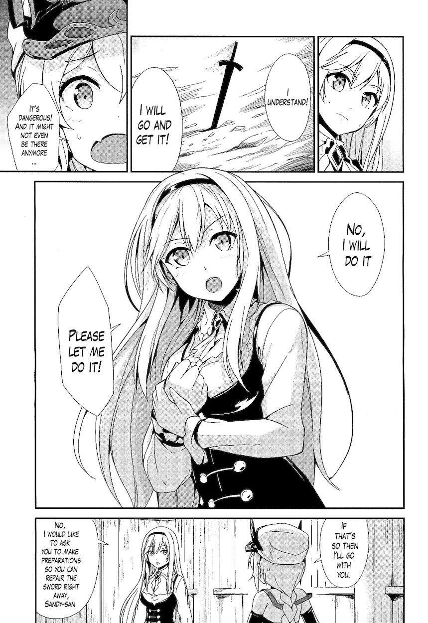 Sennen Sensou Aigis – Eiyuu no Kizuna Chapter 11 - Page 21
