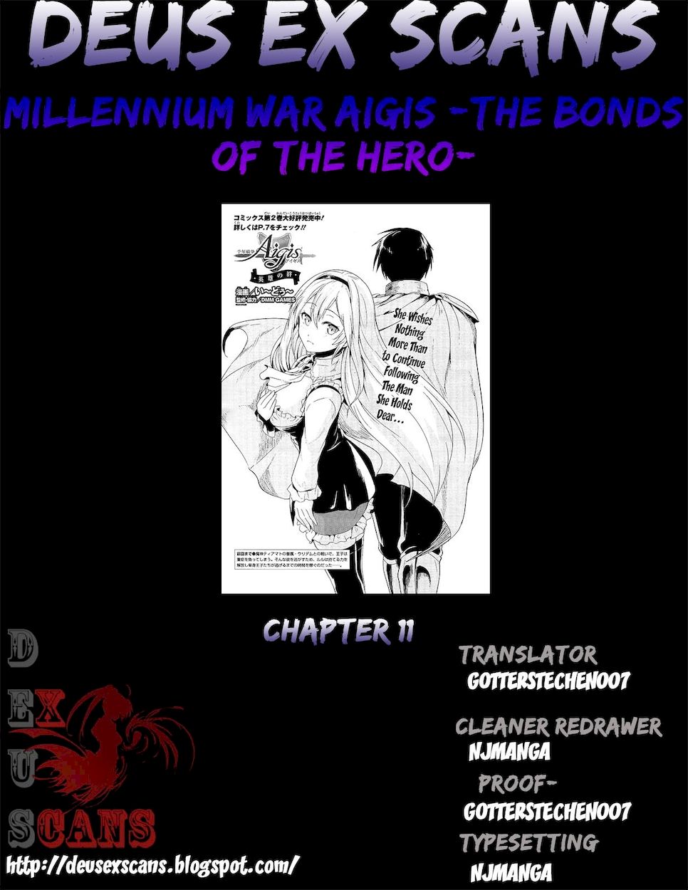 Sennen Sensou Aigis – Eiyuu no Kizuna Chapter 11 - Page 29
