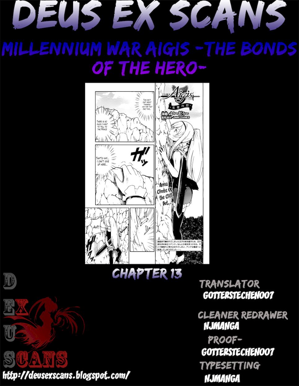 Sennen Sensou Aigis – Eiyuu no Kizuna Chapter 13 - Page 15