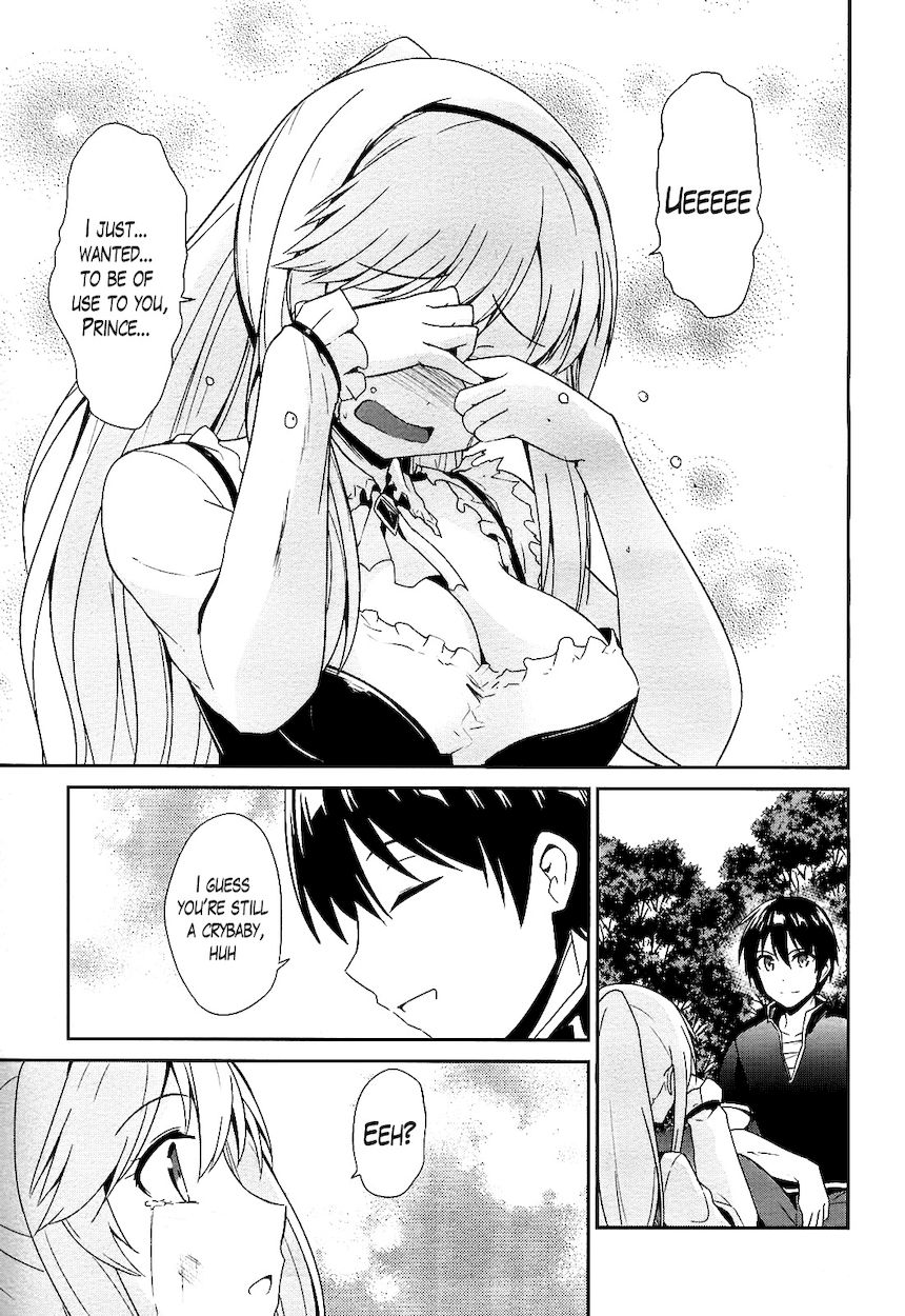 Sennen Sensou Aigis – Eiyuu no Kizuna Chapter 13 - Page 9