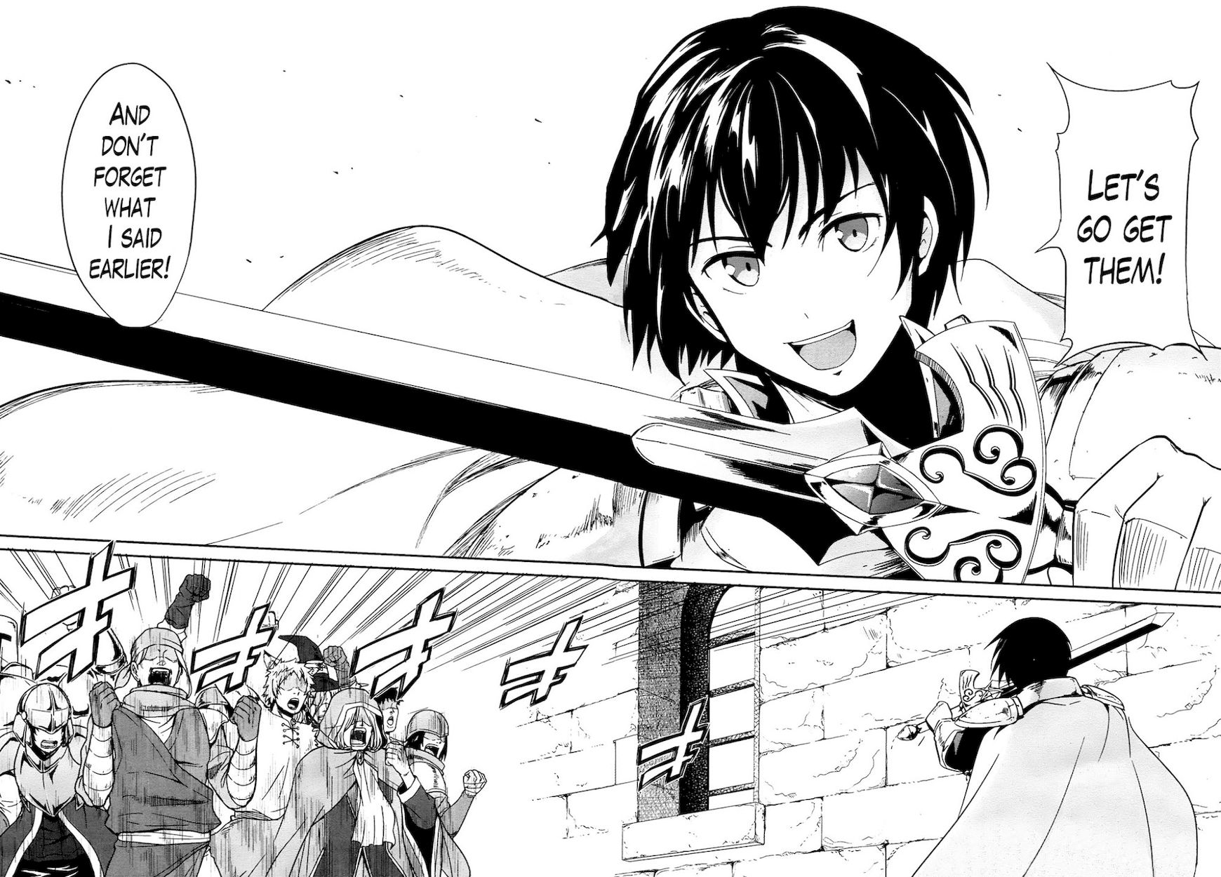 Sennen Sensou Aigis – Eiyuu no Kizuna Chapter 14 - Page 22