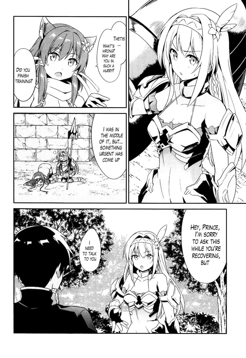 Sennen Sensou Aigis – Eiyuu no Kizuna Chapter 14 - Page 8