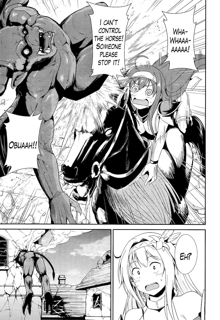 Sennen Sensou Aigis – Eiyuu no Kizuna Chapter 15 - Page 13