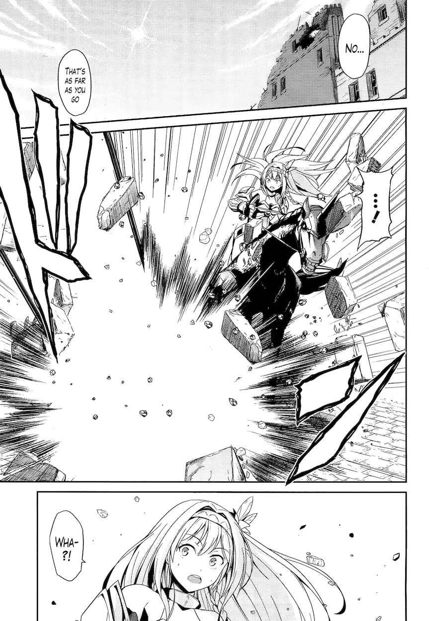 Sennen Sensou Aigis – Eiyuu no Kizuna Chapter 15 - Page 28